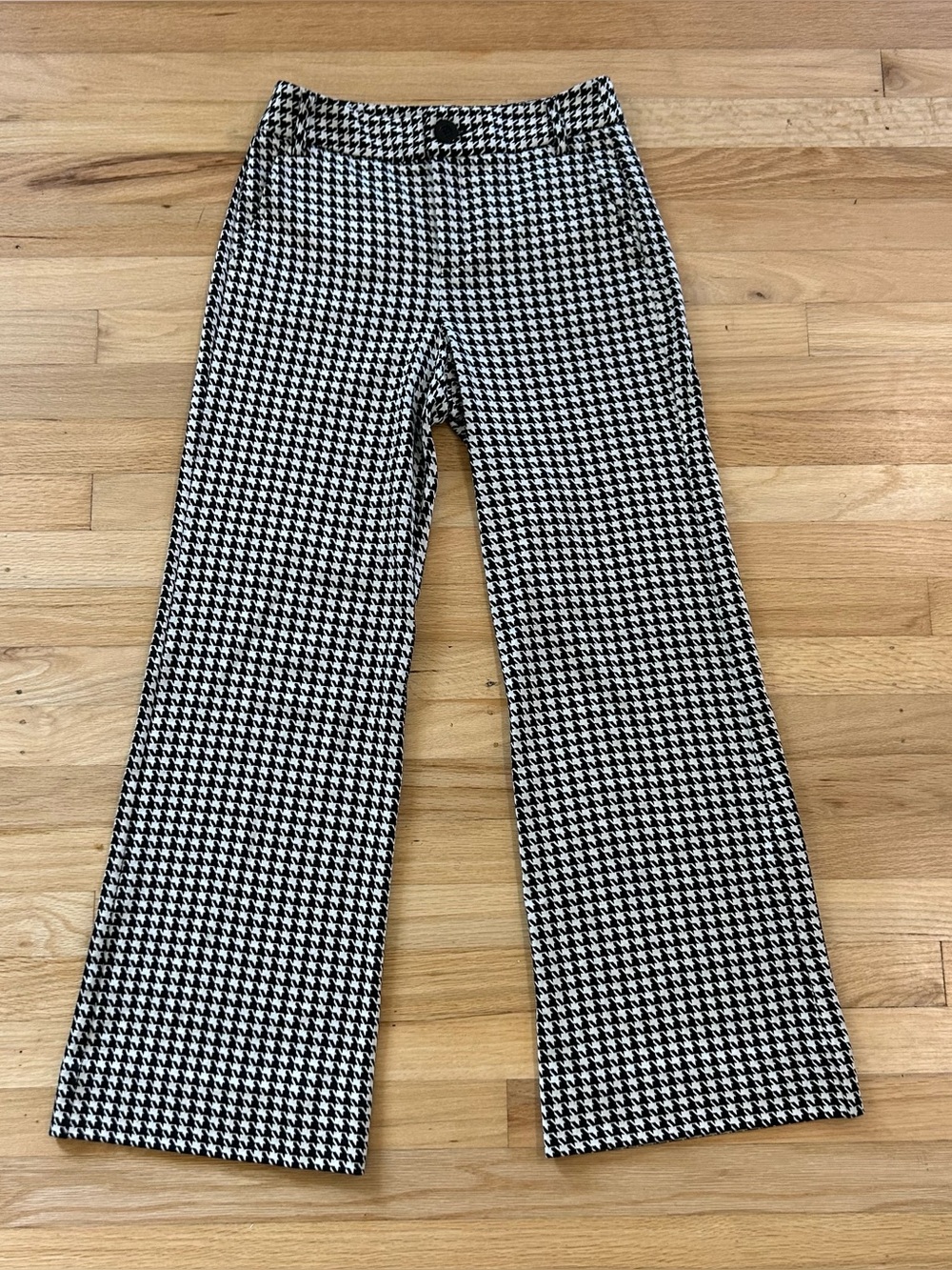 Cabi Houndstooth Trousers Holiday City Office Size 4 or 27